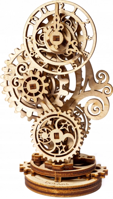 Steampunk Uhr Holz Puzzle von UGEARS