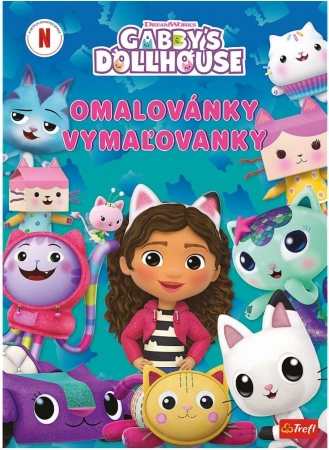 Malbuch Gabby's Dollhouse 20 × 27,3 cm, 24 Seiten