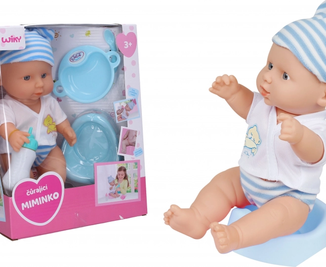 Pinkelndes Baby 30 cm – tschechische Verpackung