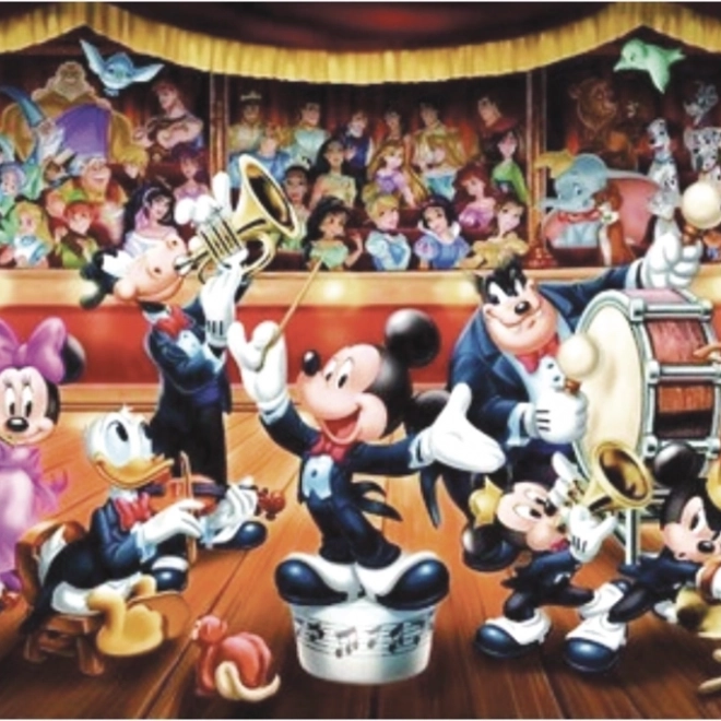 Clementoni Panorama-Puzzle Disney Orchestr 1000 Teile
