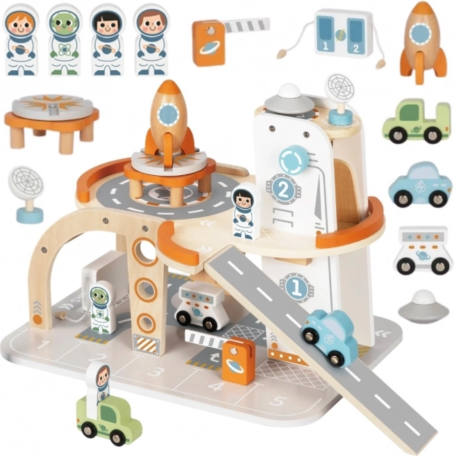 Holz-Weltraumstation TOOKY TOY