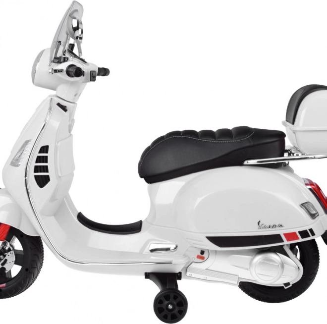 Elektrischer Roller Vespa GTS Super für Kinder – Weiß