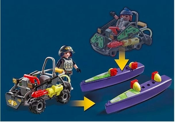 Geländewagen der Spezialeinheit PLAYMOBIL