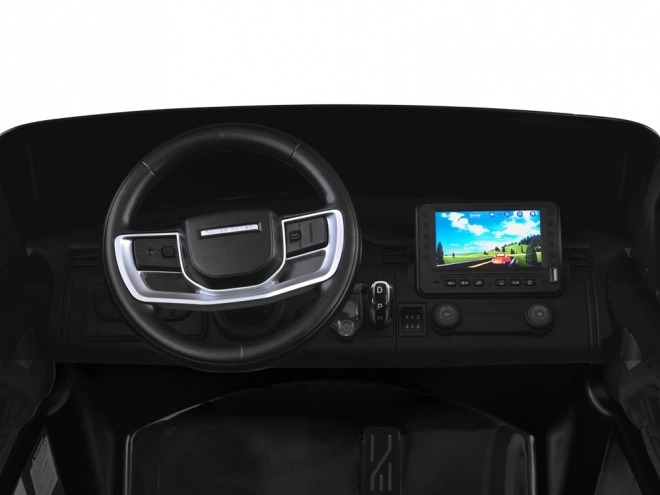 Elektrisches Auto Range Rover für Kinder – Weiß
