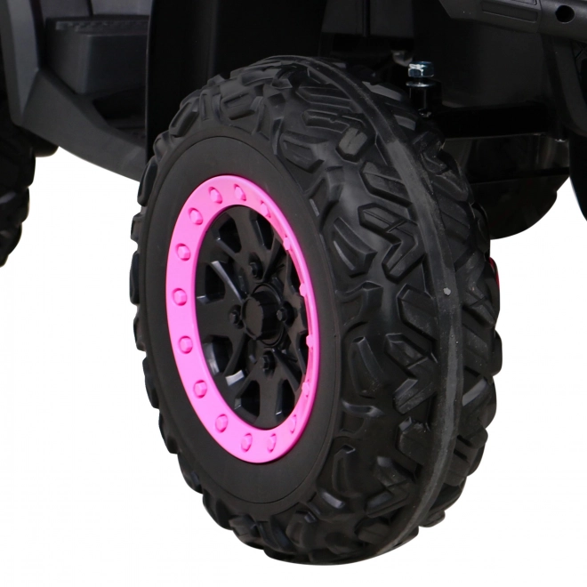 Kinder Elektro-Quad XT-Speed Rosa mit 4x4 Antrieb, LED und MP3