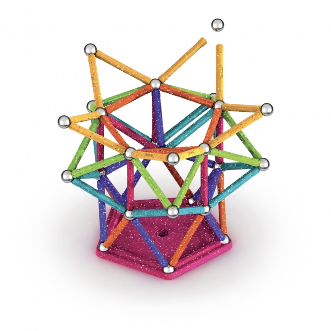 Geomag Glitzer Konstruktionsset