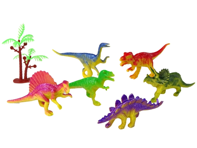 Bunte Dinosaurier
