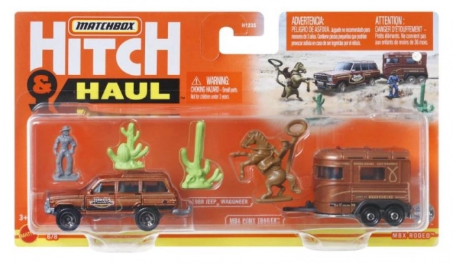 Matchbox Transportfahrzeug mit Zubehör