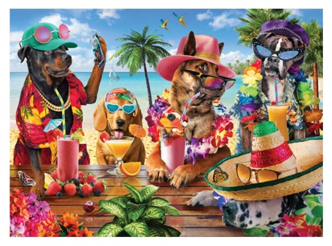 Tropische Party Puzzle 1000 Teile