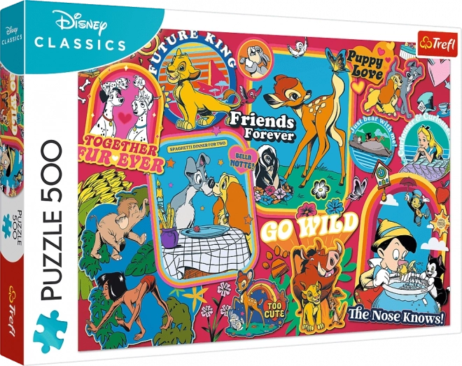 Puzzle - Disney im Wandel der Zeiten