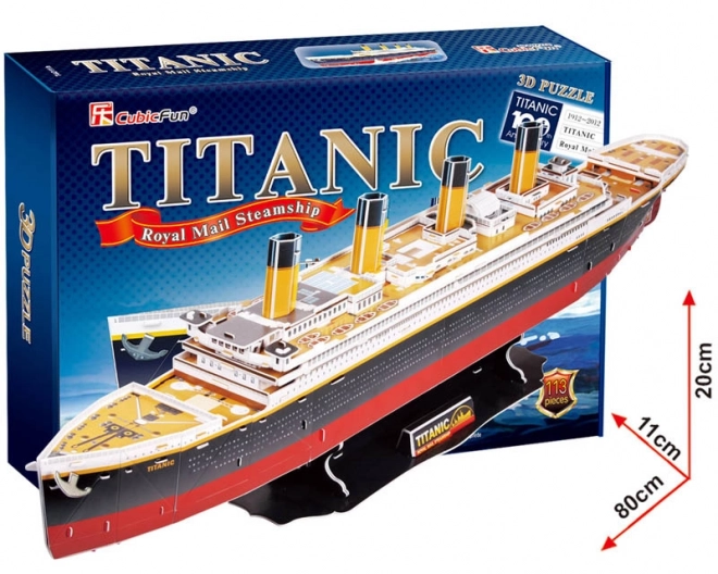 3D-Puzzle Titanic Groß