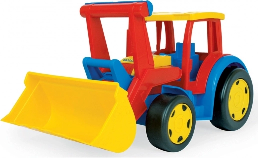 Gigant Kindertraktor mit Lader rot‑gelb 60 cm