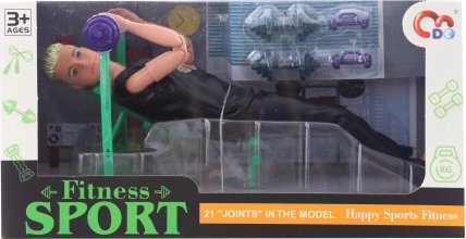 Gelenkfigur Fitness Übungsset Mit Zubehör