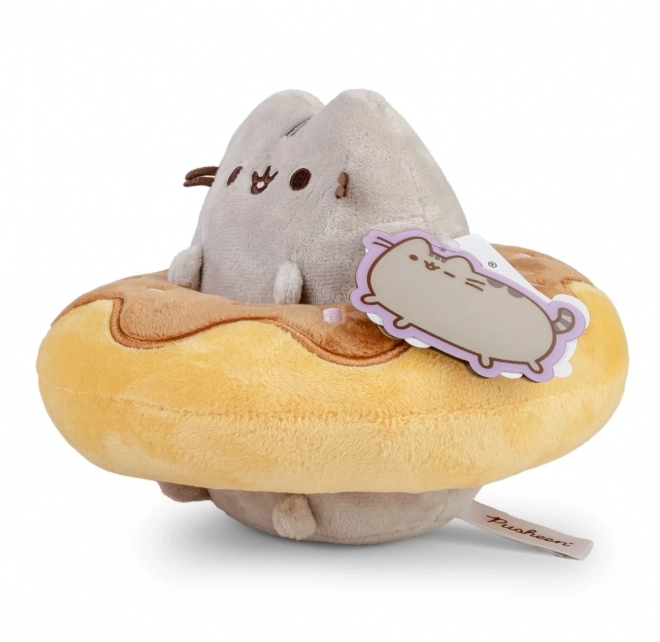 Pusheen in Schokoladendonut