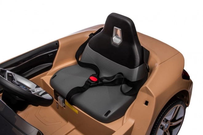 Elektrisches Kinderauto BMW I4 gold 4x4