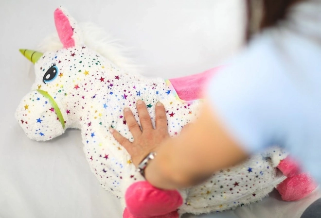 Gummi-Jumper mit Einhorn-Abdeckung