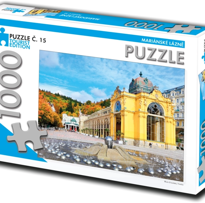 Touristen-Puzzle Marienbad 1000 Teile