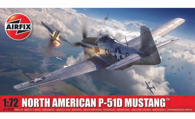Modellbau North American P-51D Mustang 1/72