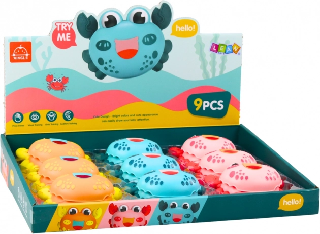 Interaktiver Krabbe auf Rädern Mix Farben