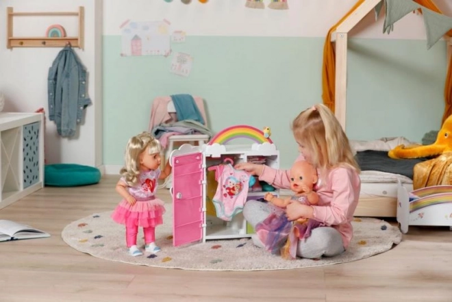 Baby Born Regenbogen Schrank