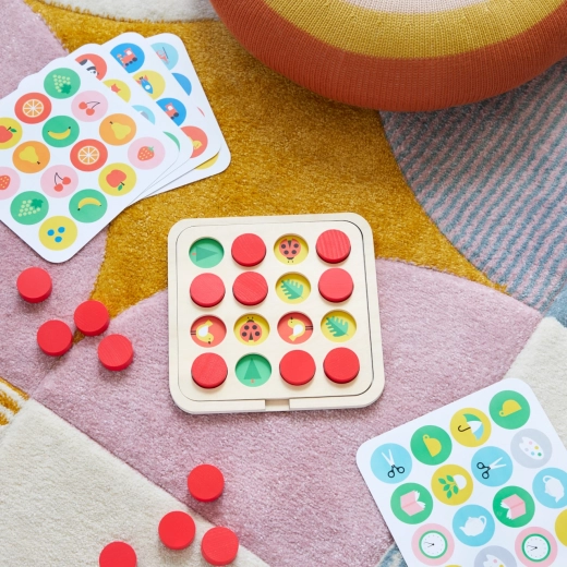 Große und robuste Holzscheiben für kleine Hände