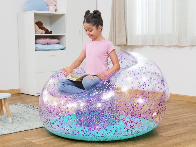 Bestway Glitter Dream Aufblasbarer Sessel