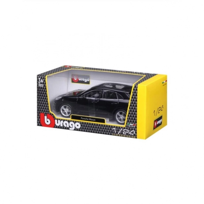 Porsche Macan Modellauto Bburago 1:24 Schwarz