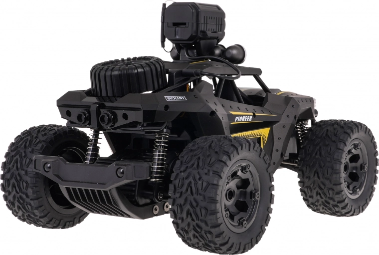 Sicherheit im Gelände dank Federung und großen Reifen