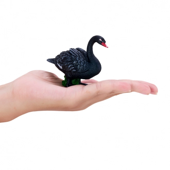 Figur einer schwarzen Schwäne