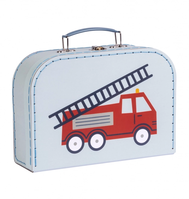 A Little Lovely Company Set aus zwei Pappschachteln – Fahrzeuge