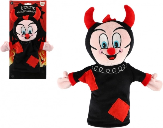 Plüsch-Handpuppe Teufelchen 30 cm TEDDIES