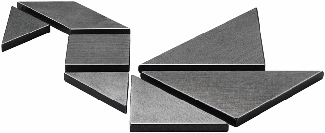 Hochwertige schwarze Teile für klare, kontrastreiche Figuren