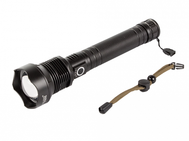 Taktische Taschenlampe Cree LED XHP90 Zoom von Bailong