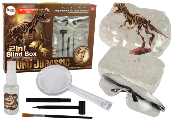 Archeologie-Set Dino-Skelett T-Rex