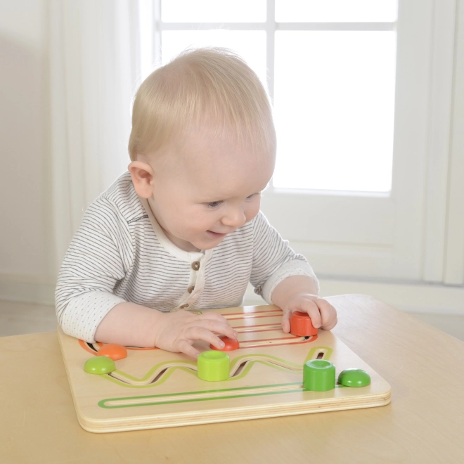 Masterkidz Montessori Holzlabyrinth Lernspiel