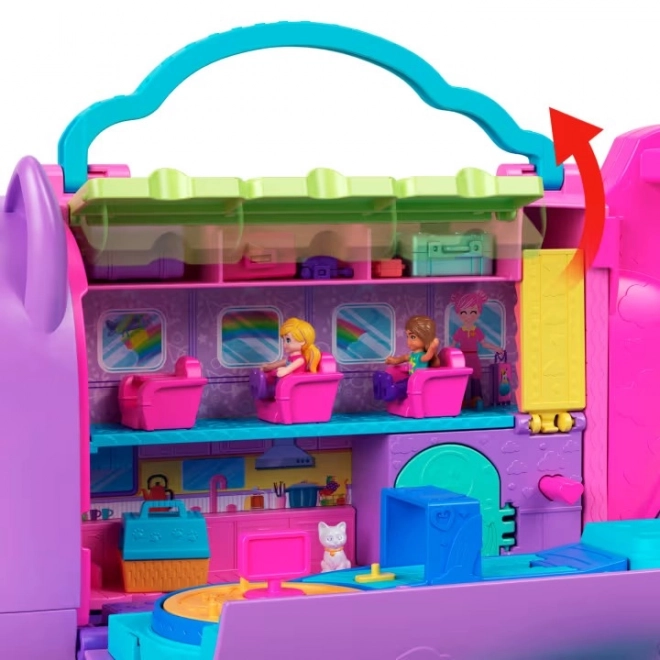 Polly Pocket Katzen-Abenteuerflugzeug