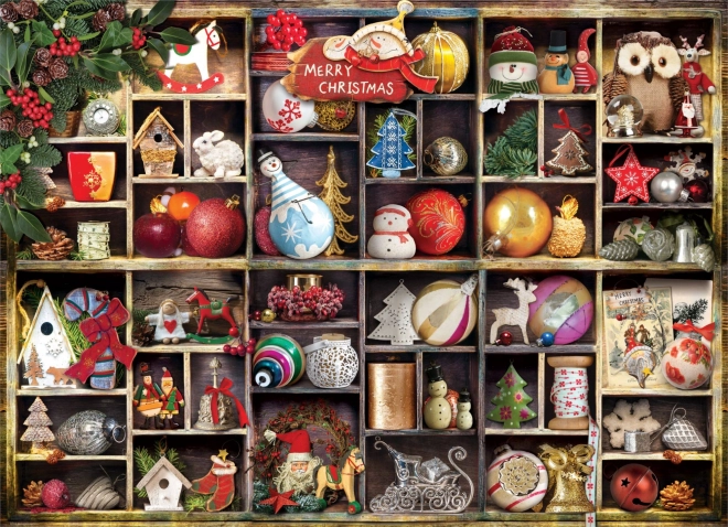 Eurographics Puzzle Weihnachtsverzierungen 1000 Teile