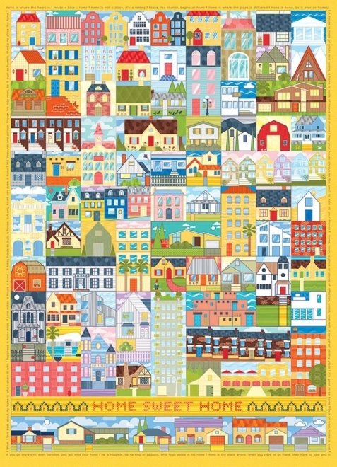 Cobble Hill Puzzle Zuhause, süßes Zuhause 1000 Teile