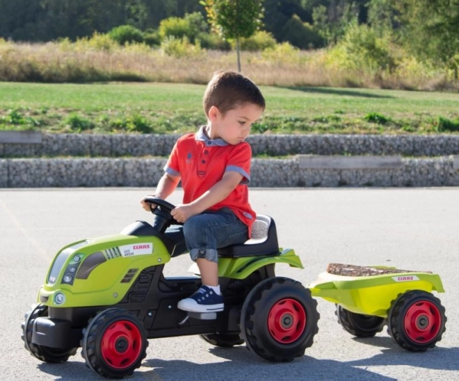 Schlepper Claas Grün Mit Anhänger