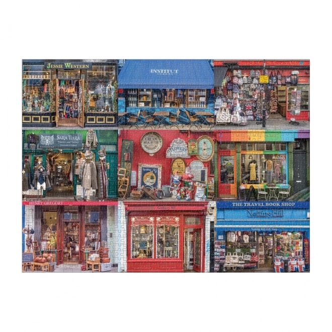 Farben der Londoner Straße