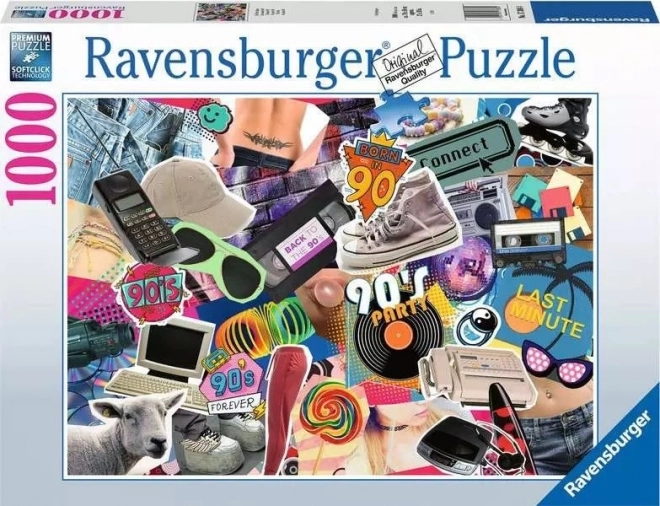 Nostalgie-Puzzle der 90er von Ravensburger