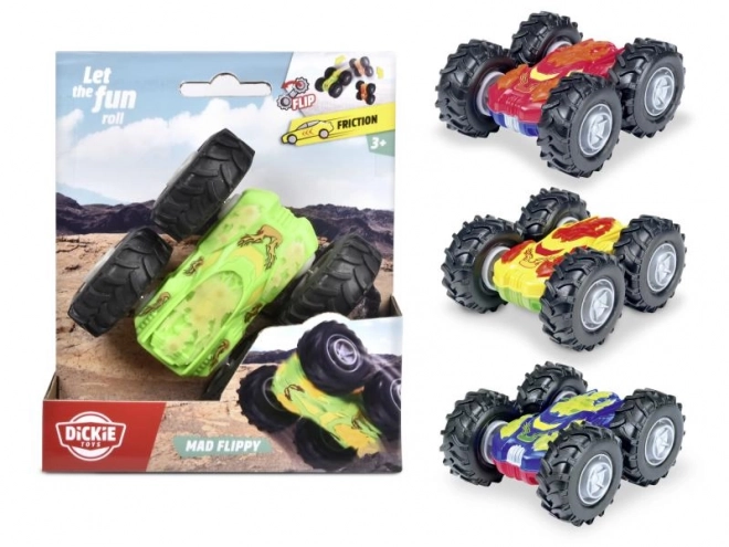 Mad Flippy Auto mit großen Rädern