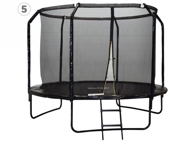 Gartentrampolin Skyflyer mit Leiter 304 cm