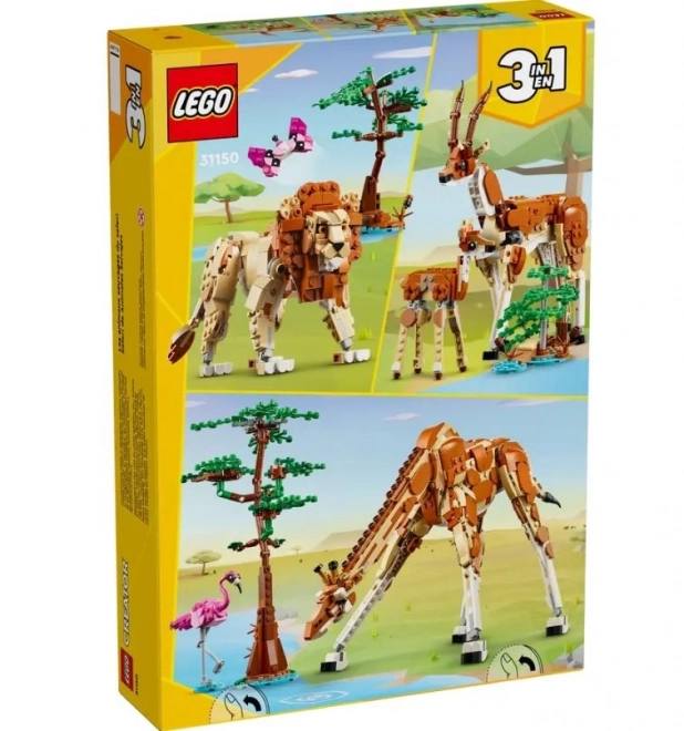 LEGO Creator Safari-Tiere