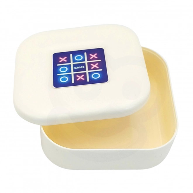 Woopie tragbares Tic-Tac-Toe-Spiel mit Katzenmotiv