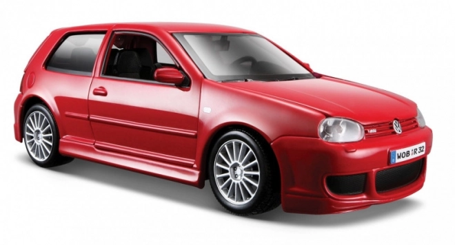 Modellauto Volkswagen Golf R32 Rot 1:24