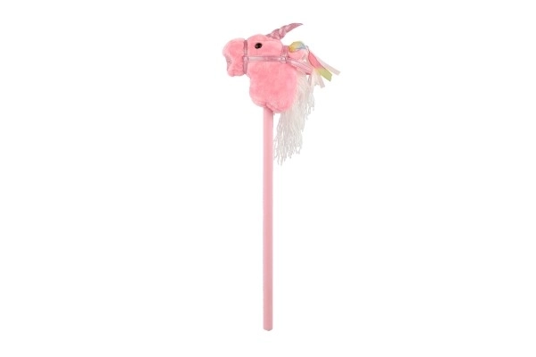 Plüsch Einhorn Steckenpferd 80 cm mit Sound