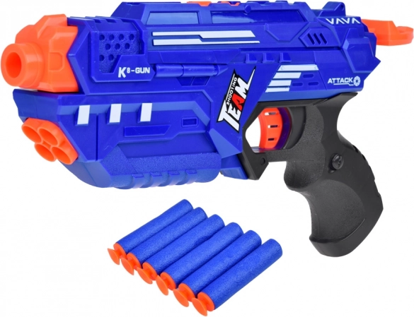 Spielzeugpistole SPACE GUN mit Schaumstoff- und Gelmunition