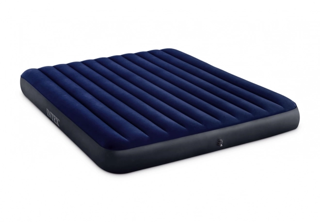 Aufblasbare Doppelmatratze Velour 203x183 cm INTEX