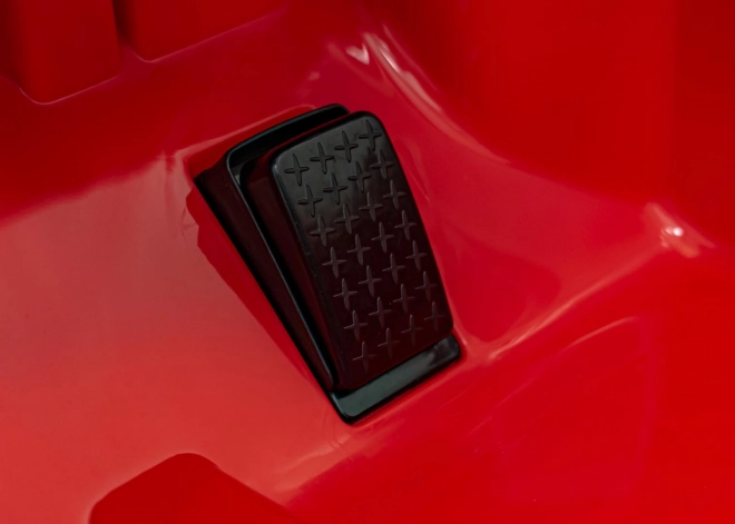 Elektrisches Spielzeugauto Porsche 718 mit MP4-Audiopanel – Rot